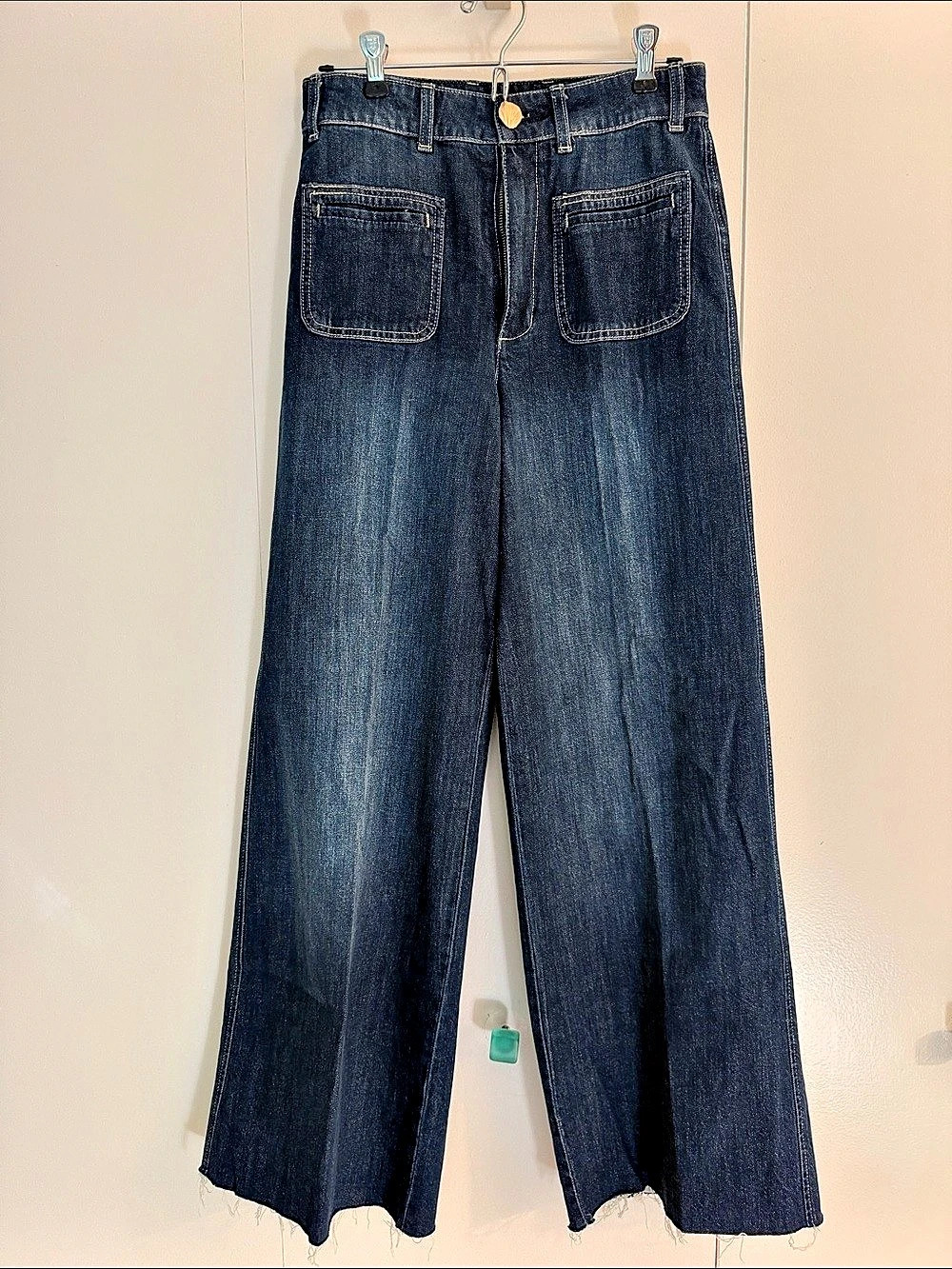 H&M Wide Leg Jeans Size 4